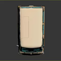 minibus minivan driverless bus school bus van box car 3d model