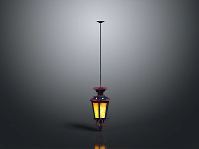 Modern Minimalist Lighting Combination With Black Metal Structure And Warm White Light For Home Interiors 3d model