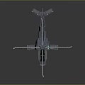 Detailed Scale Helicopter Model With Rotors Fuselage And Realistic Design