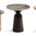 Light luxury side several side several combination 3d model