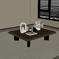 Modern Middle Ancient Style Coffee Table 3d model