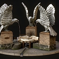 Eagle and Snake Wells 3d model