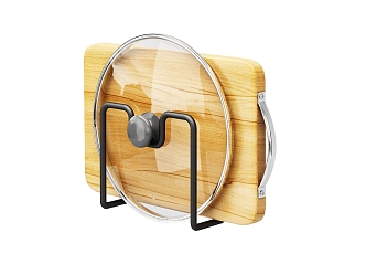 Chopping board rack 3d model