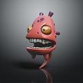 Modern Game Character Monster Head Monster Head Monster 3d model