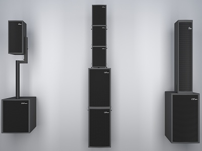 Modern Speaker Linear Array Speaker model