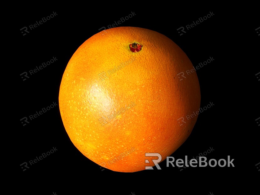 Orange Orange Orange Orange Wogan Ugly Orange Sweet Orange Navel Orange Yellow Fruit Golden Ball Golden Orange Gu Shell Fruit Vegetable model