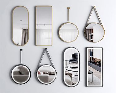 Modern Mirror 3d model