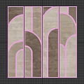 Modern Soft Bag Soft Bag Background Wall Soft Bag Wall Bag 3d model
