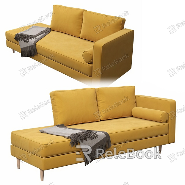 modern chaise longue sofa model