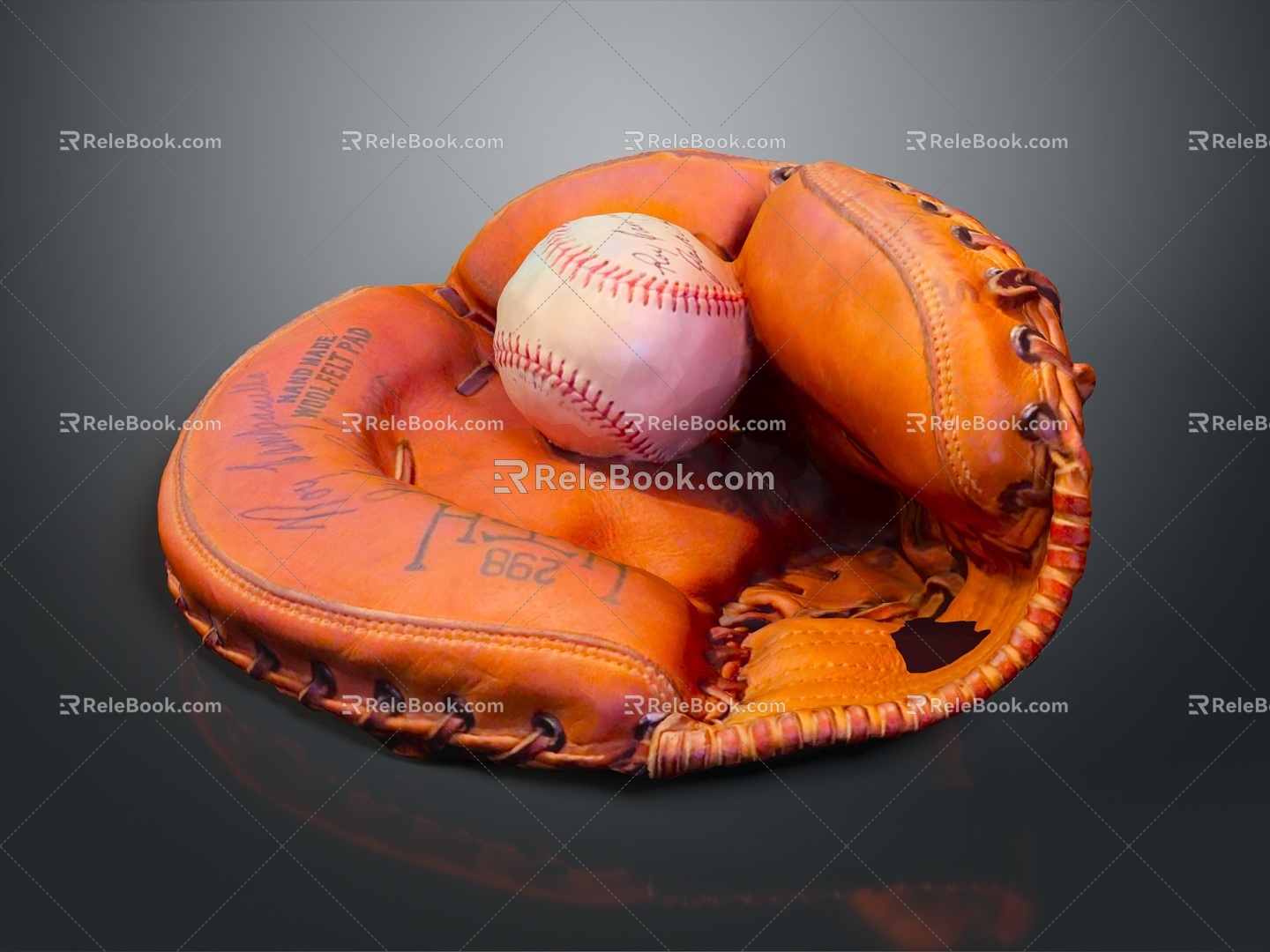 Baseball Gloves Football Gloves Sporting Goods Game Supplies Sports Equipment Sports Goods Sports Gloves 3d model