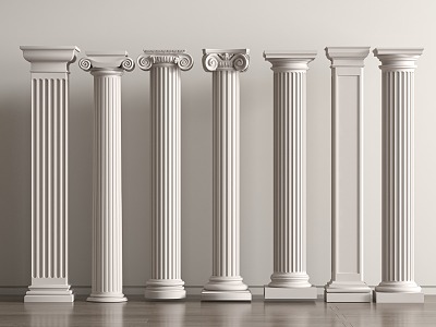 Roman Column 3d model