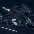 Modern Motorcycle High-tech Electric Motorcycle 3d model