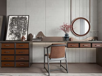 New Chinese Dresser 3d model