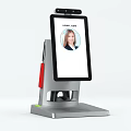 Smart Business Facial Recognition Terminal With Touchscreen Camera For Employee Check in