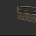 Rustic Wooden Storage Basket as Practical Daily Household Essential for Organizing