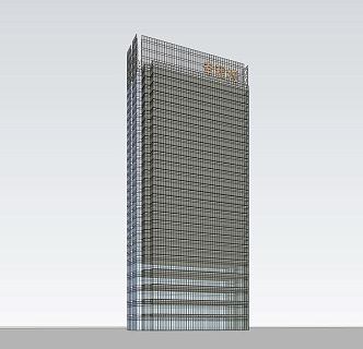 modern office building 3d model