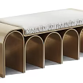 Modern bench 3d model