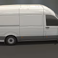 Automobile Volkswagen Commercial Vehicle Volkswagen Commercial Vehicle Van Seven-seater Vehicle Van Low-model Commercial Vehicle Low-model Simple-model Vehicle Low-surface Counting Vehicle 3d model