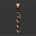 Character Heads Collection With Diverse Hairstyles Different Hats And Various Accessories