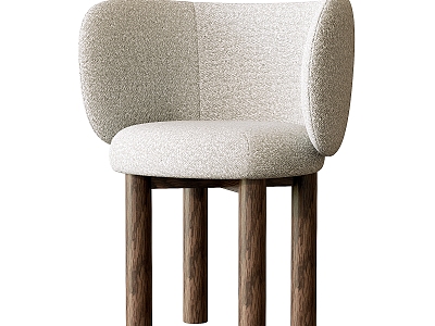 Modern Single Chair Dining Chair Fabric Single Chair model