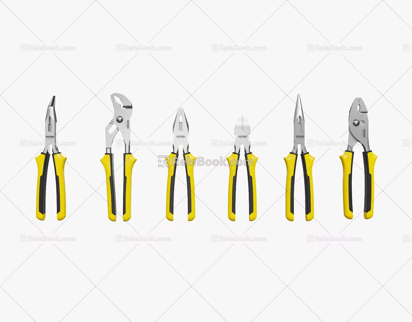 Modern Tools Hardware Tools 3d model