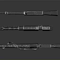 Modern Rifles Weapon 3D Model Design With Structural Details And Components