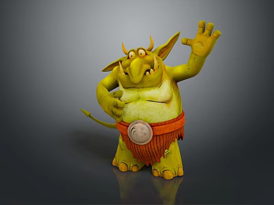 Monster Warrior Alien Monster Alien Monster 3d model