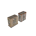 Multi Story Residential Buildings With Brick Exterior Windows Balconies And Different Facade Designs