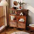 Classic Living Room With Paneled Walls Wooden Furniture Chandelier Artwork Floor Lamp And Rug
