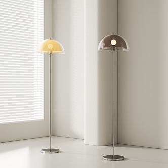 Nordic Middle Style Floor Lamp 3d model