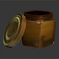 Jar Bottle Jar Bottle Container 3d model
