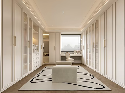 Cloakroom 3d model