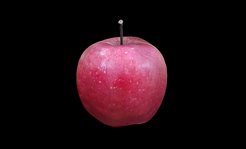 apple red apple fruit 3d model