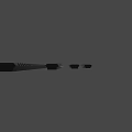 Firearm rail component suit 3d model