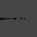 Firearm rail component suit 3d model