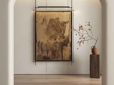 New Chinese Abstract Hanging Painting model