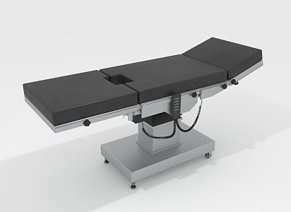 Modern operating bed 3d model