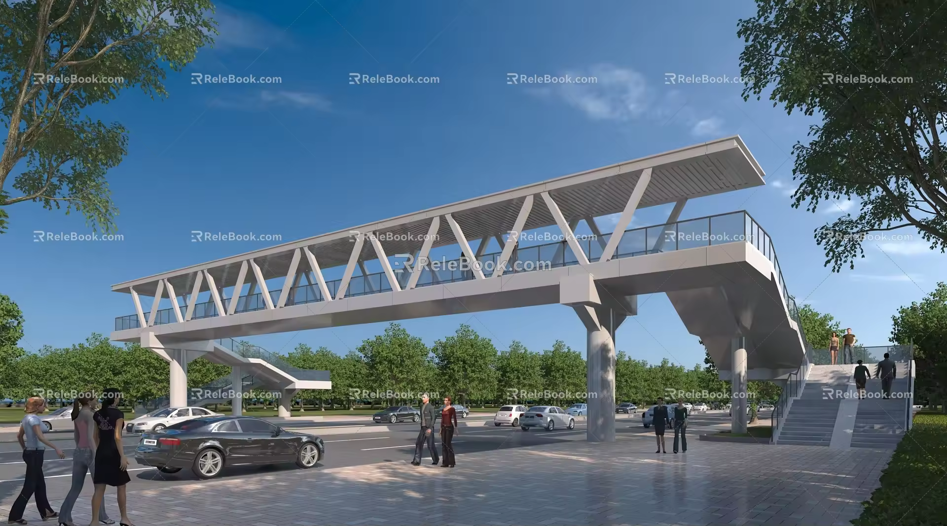 Overpass 3d model