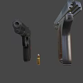 Weapon class pistol 3d model