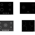 Modern Kitchen Cooktops With Stylish Designs Control Panels And Various Heating Zones