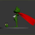 Frog Poison Frog Game Frog Reptile Cold Blooded Animal Reptile 3d model