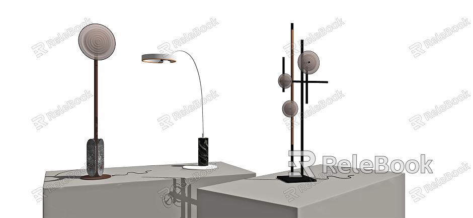 Modern floor lamp floor lamp combination model