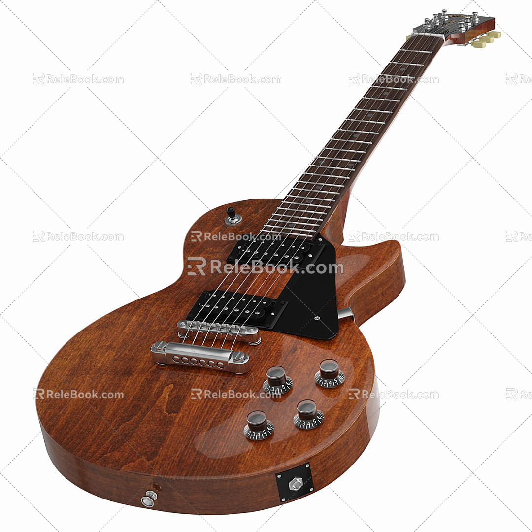 Modern Guitar 3d model