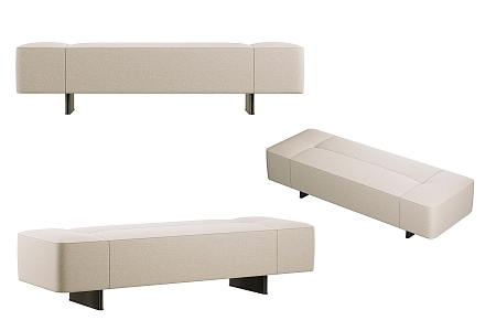 Modern Sofa Stool Simple Sofa Low Stool 3d model