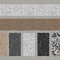 Stone and Wood Material Samples With Various Colors And Textures 3d model