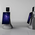 Modern Robot Intelligent Voice Robot 3d model