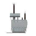 Main transformer transformer substation 220kv 500kv 3d model