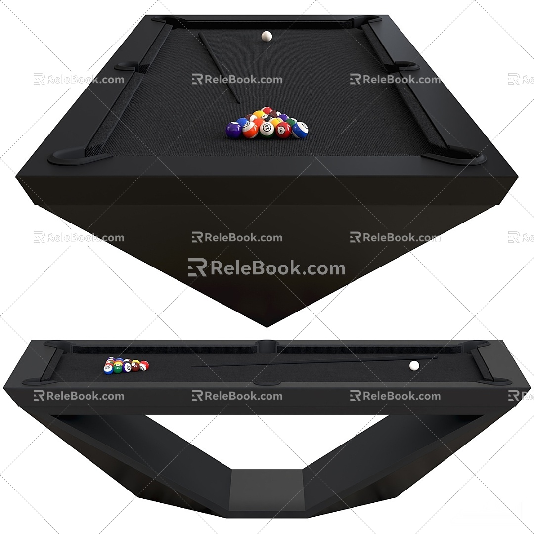 Billiard table 3d model