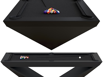 Billiard table 3d model