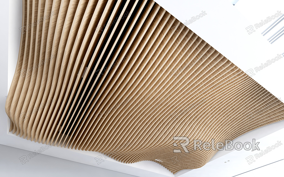 Modern Ceiling Special-shaped Ceiling Grille Ceiling Ceiling Creative Ceiling model